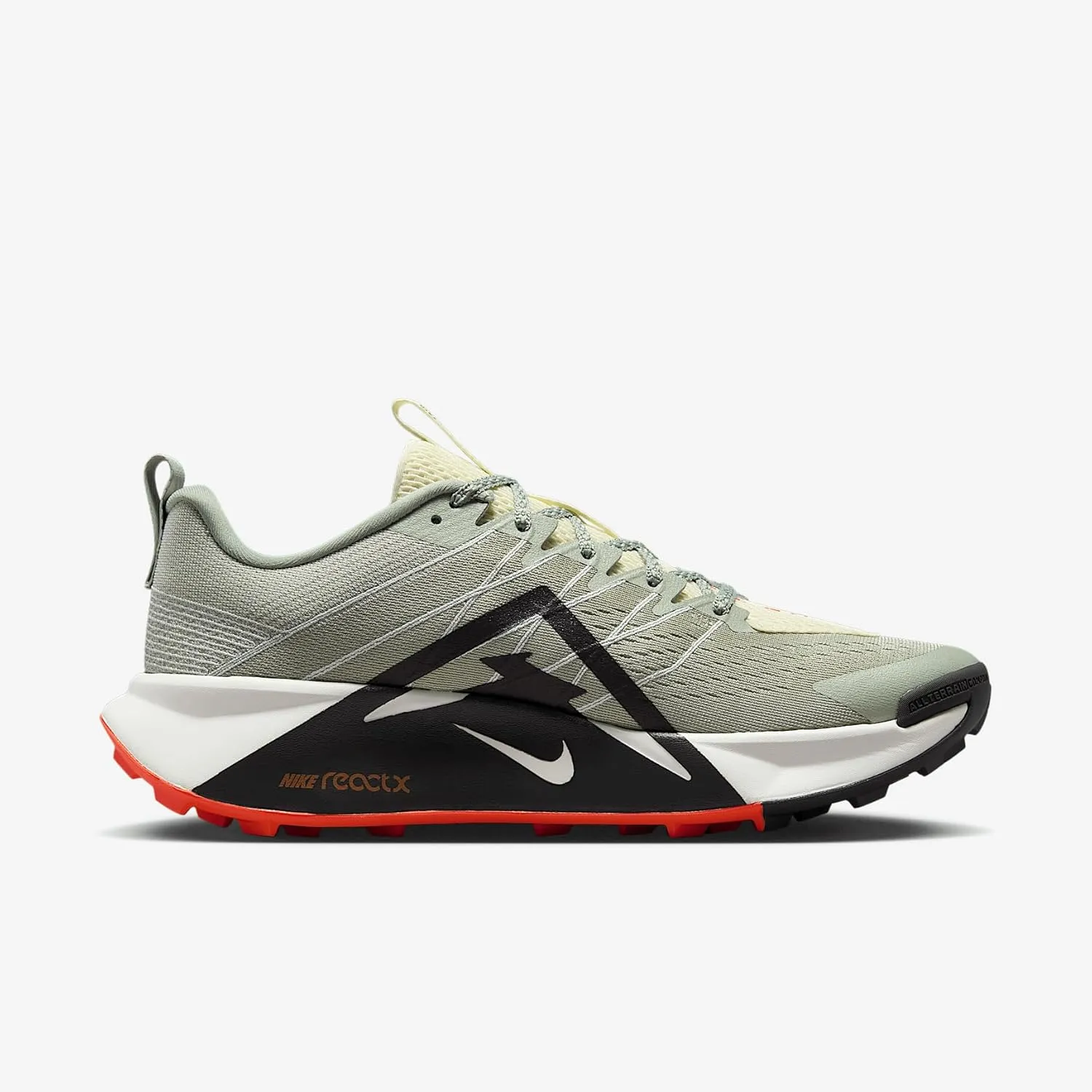 Nike Wildhorse 10 Men's Trail Running Shoes (FV2338-300, Jade Horizon/Light Silver/Safety Orange/Medium Ash)