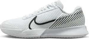 NikeCourt Air Zoom Vapor Pro 2 Women's Hard Court Tennis Shoes (DR6192-101, White/Pure Platinum/Black) Size 7.5