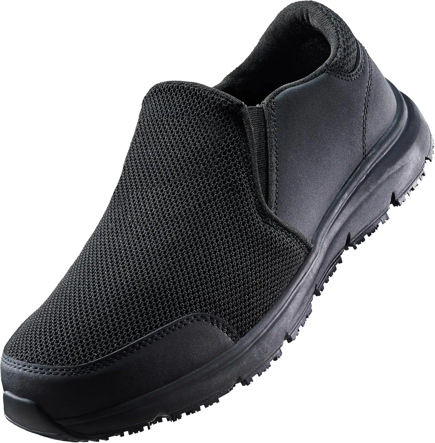 Non Slip Work Shoes Slip On Waterproof for Kitchen Chef Food Service Shoe Slip Resistant Comfort Restaurant Shoes for Men&Women