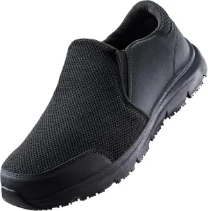 Non Slip Work Shoes Slip On Waterproof for Kitchen Chef Food Service Shoe Slip Resistant Comfort Restaurant Shoes for Men&Women