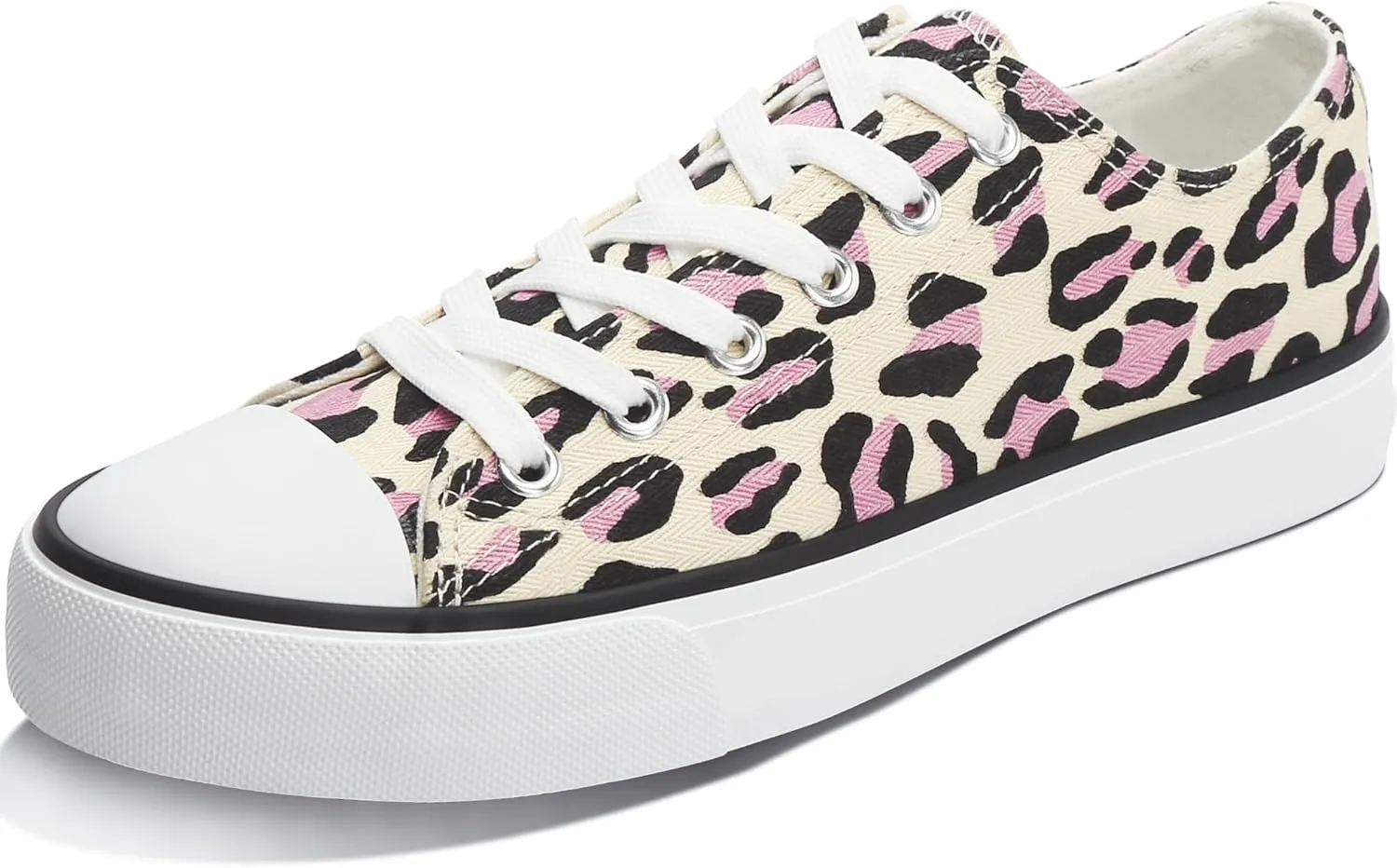 Obtaom Unisex Canvas Shoes Low Top Fashion Sneakers Slip on Walking Shoe