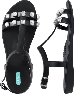 Oka-B Women's Morgan Flat Sandal with Straps