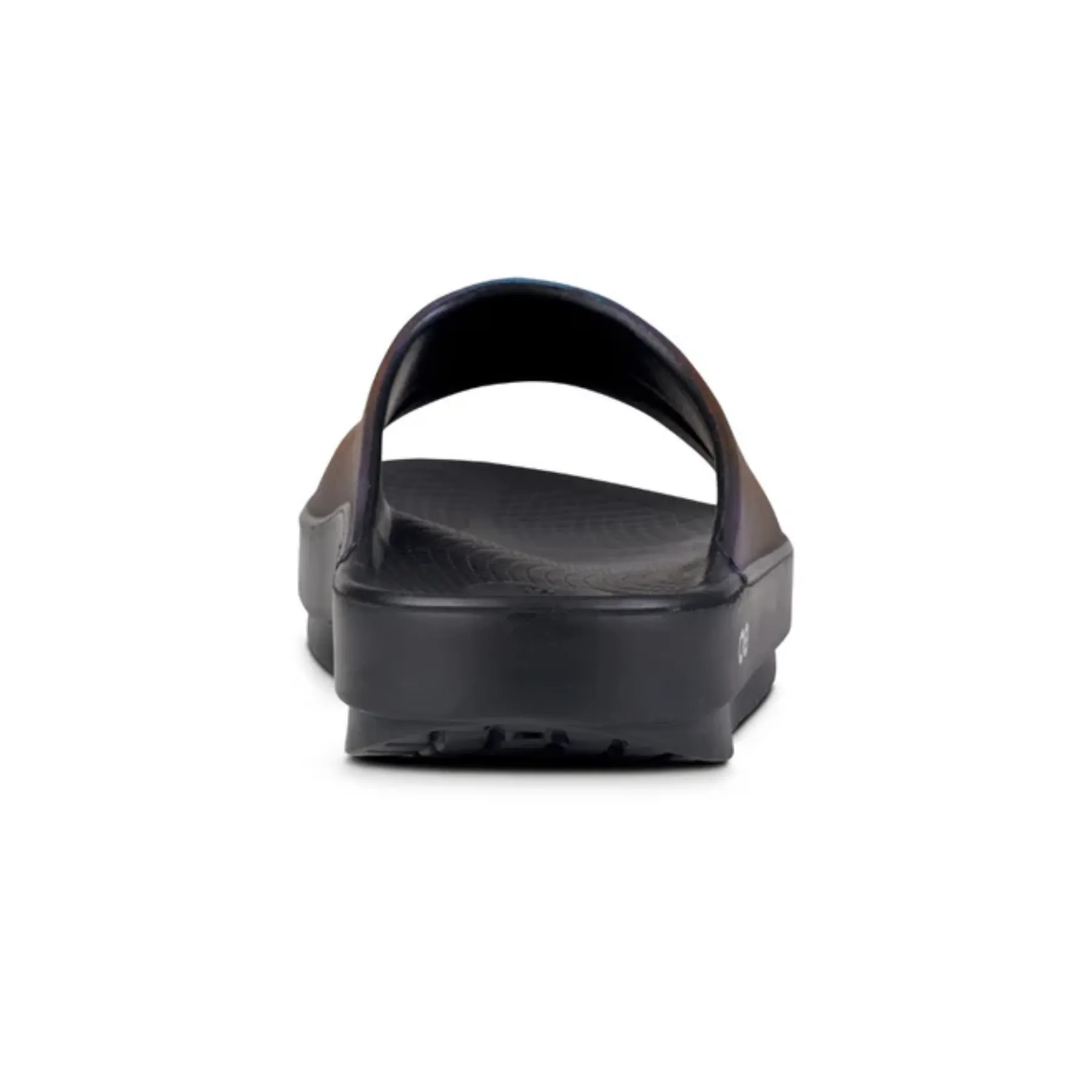 OOFOS Women’s OOahh Luxe Slide Sandal - Midnight Spectre