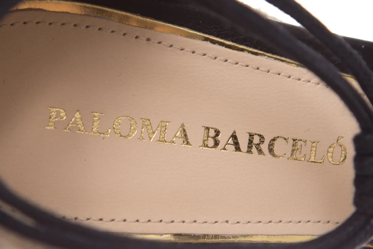 Paloma Barceló Black Espadrille SZ 40
