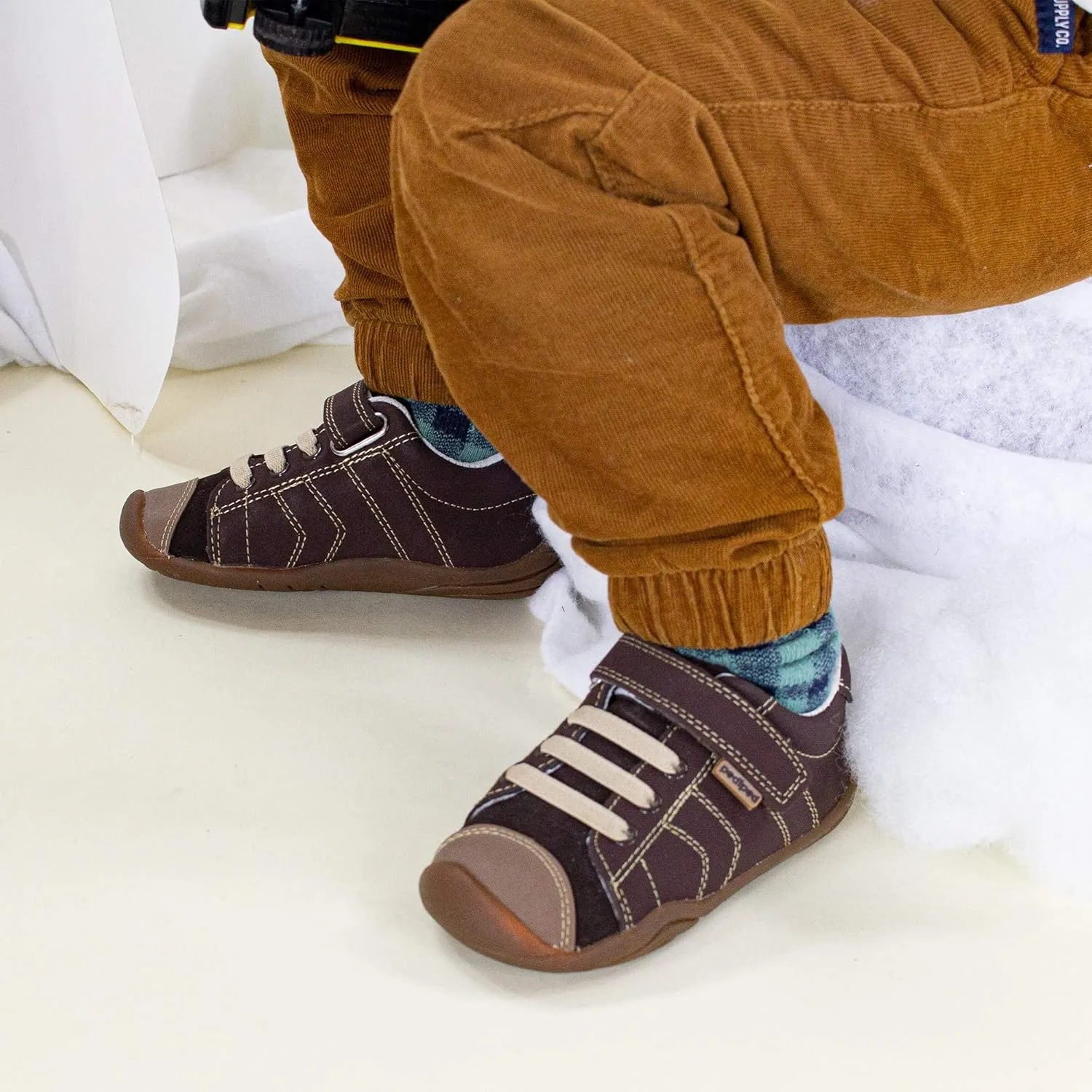 pediped Baby-Girl's Grip Jake Sneaker