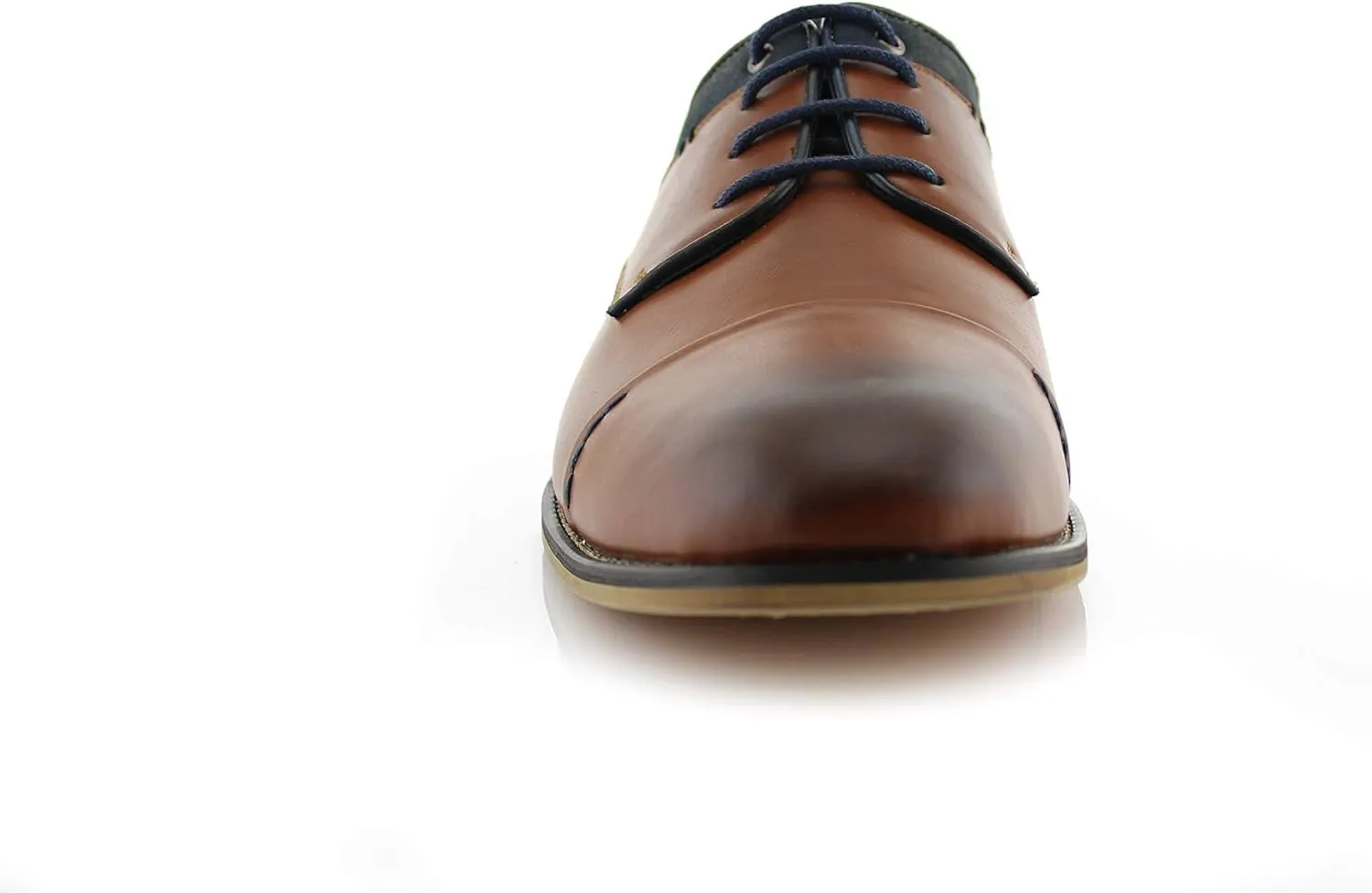 Polar Fox Men Casual Low-Tops Lace up Derby Dress Shoes