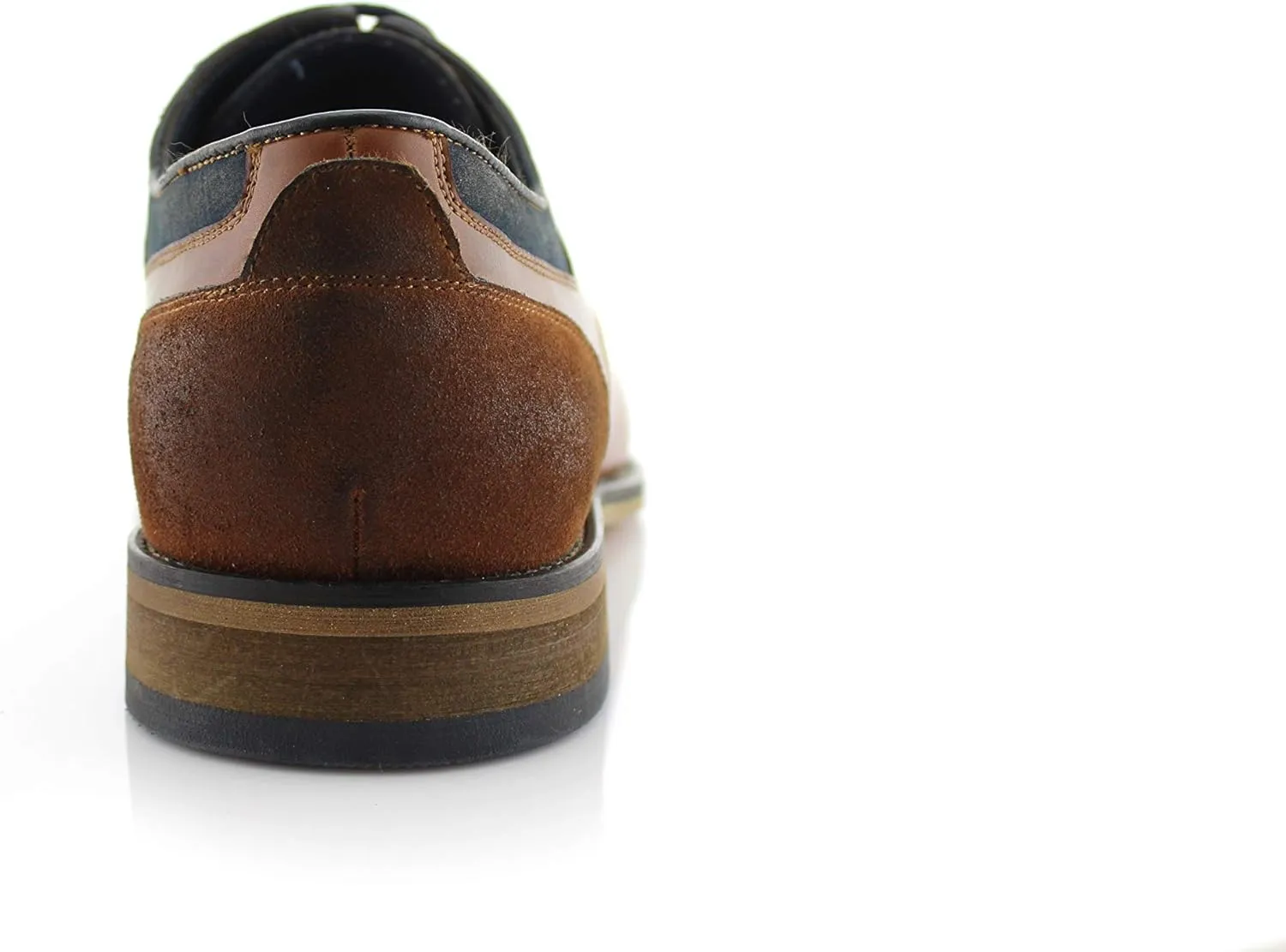 Polar Fox Men Casual Low-Tops Lace up Derby Dress Shoes