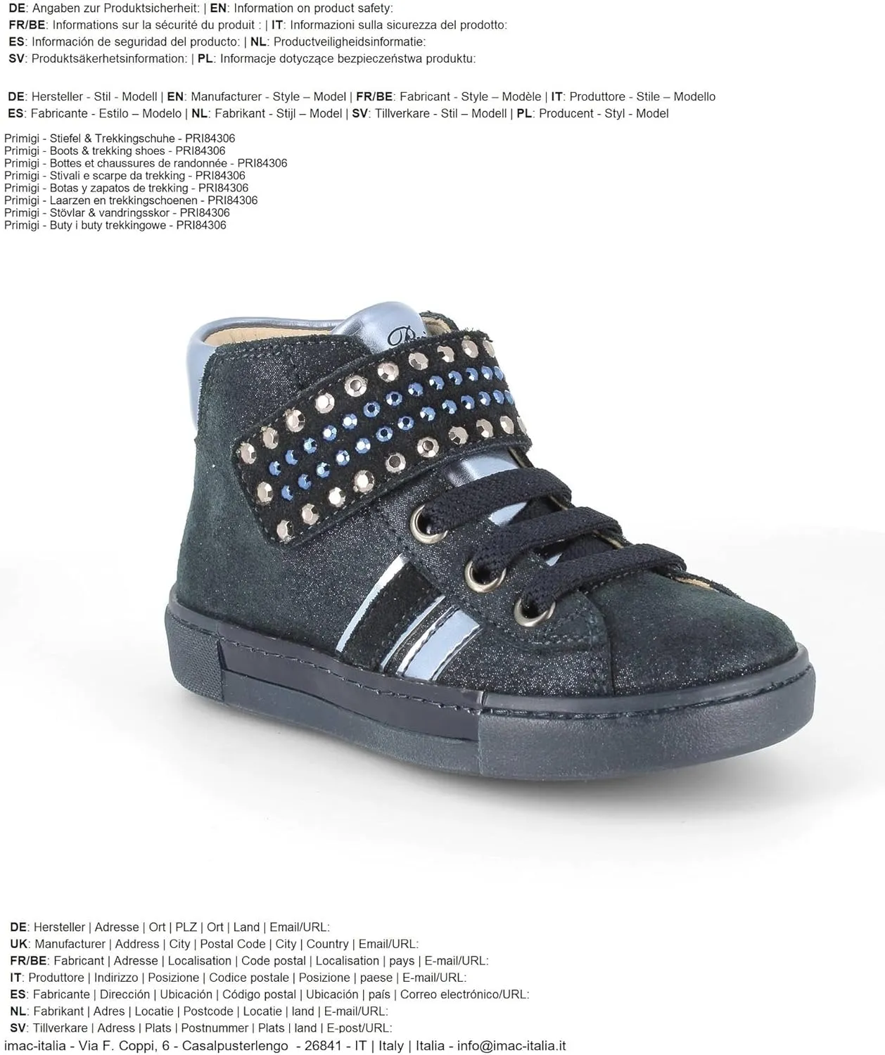 Primigi Women's Psd 84306 Sneaker
