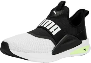 PUMA Men's Softride Enzo Evo Slip On Cross Training Shoes, for All Time Red-Black, 11.5