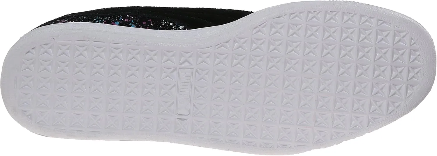 PUMA Men's Suede Classic Splatter Lace-Up Fashion Sneaker
