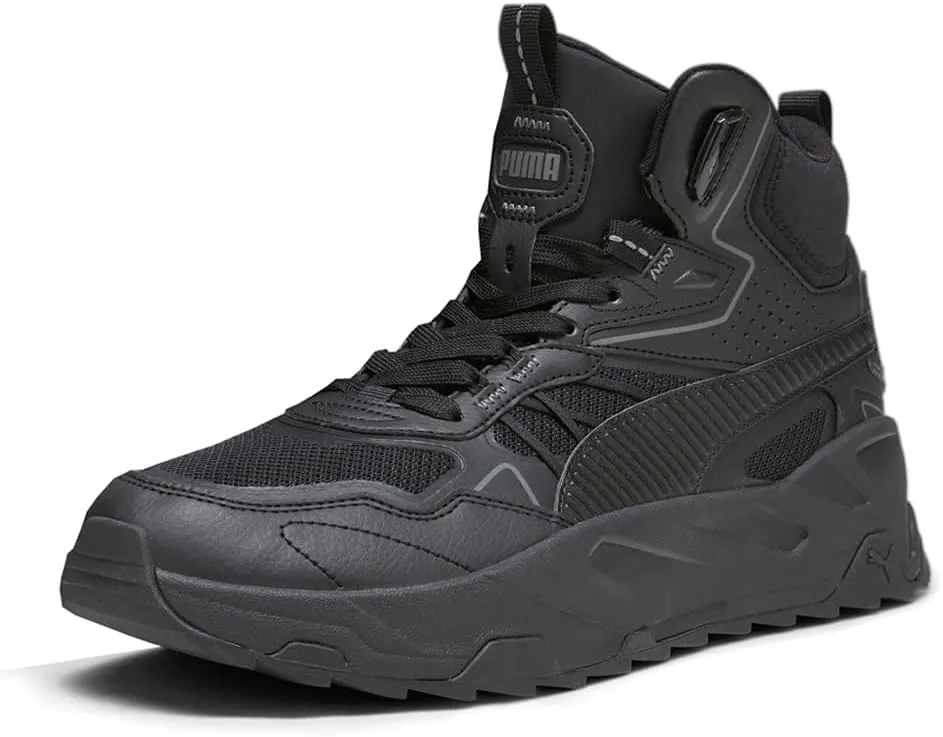 PUMA Mens Trinity Mid Hybrid Lace Up Sneakers Shoes Casual - Green
