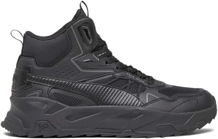 PUMA Mens Trinity Mid Hybrid Lace Up Sneakers Shoes Casual - Green