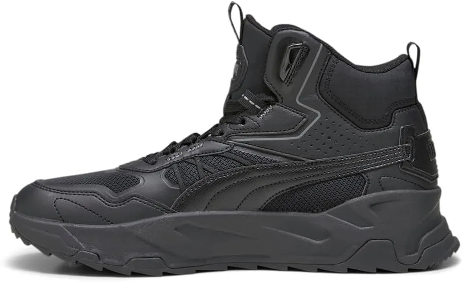 PUMA Mens Trinity Mid Hybrid Lace Up Sneakers Shoes Casual - Green