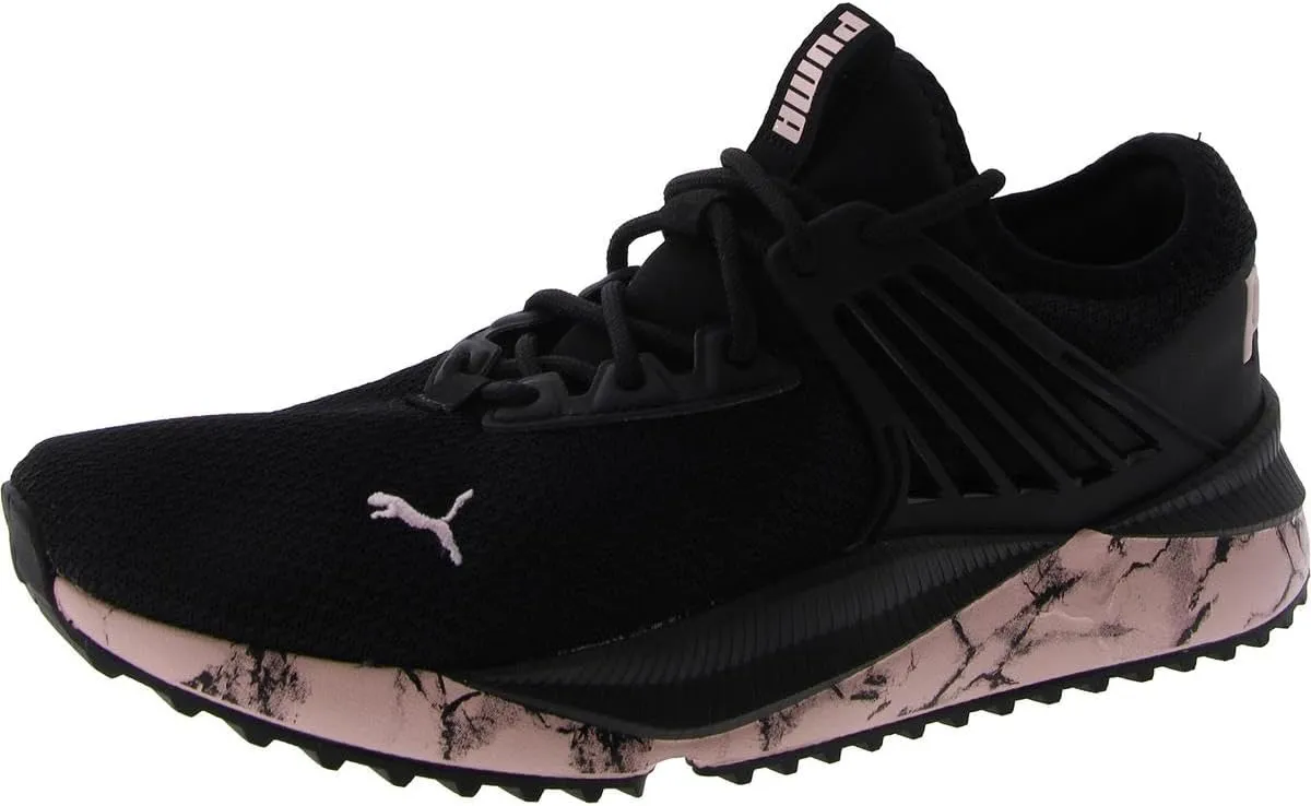 PUMA Pacer Future Marble Womens Sneaker 11 BM US BlackBlackPink