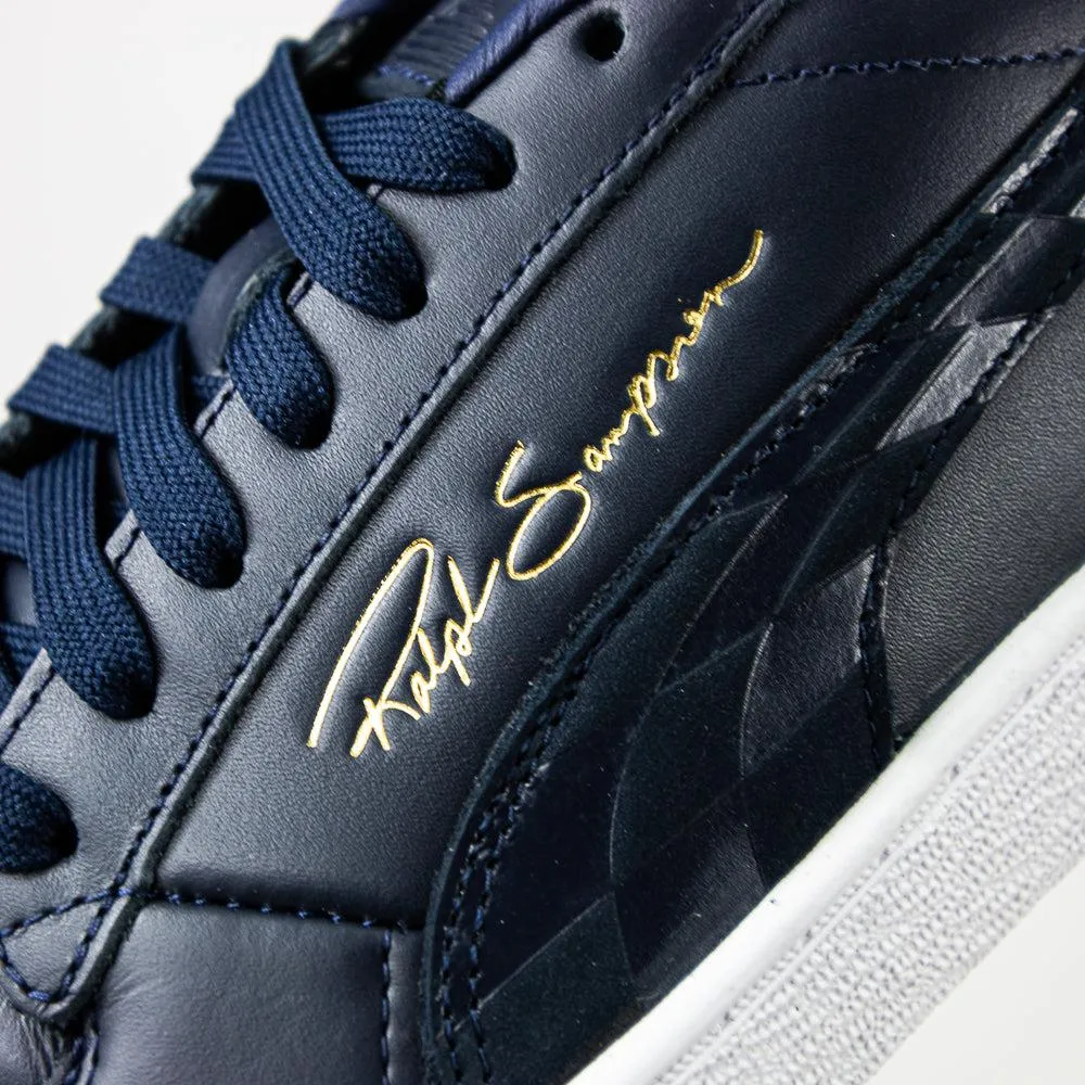 Puma Ralph Sampson X TMC Peacoat Blue Gold Yellow Sneaker Shoe Trainer