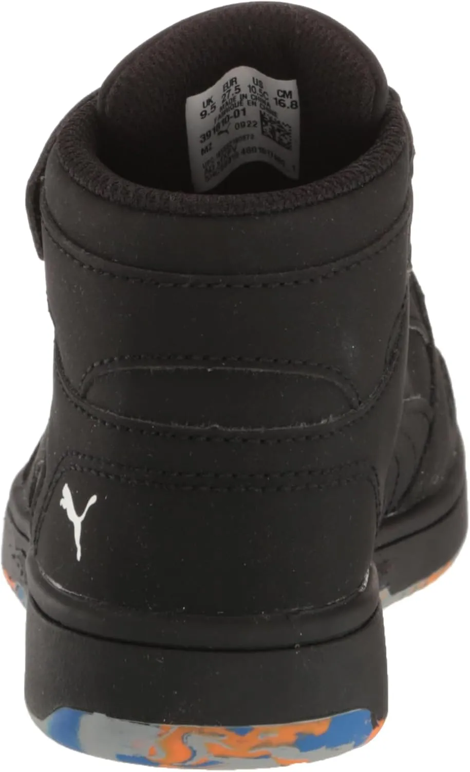 PUMA Unisex-Child Rebound Layup Synthetic Leather Hook and Loop Sneaker