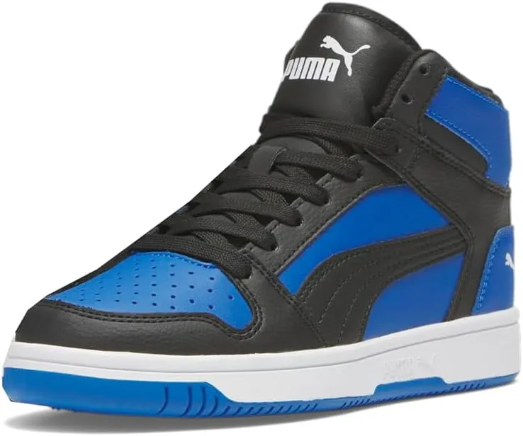 PUMA Unisex-Child Rebound Layup Synthetic Leather Hook and Loop Sneaker