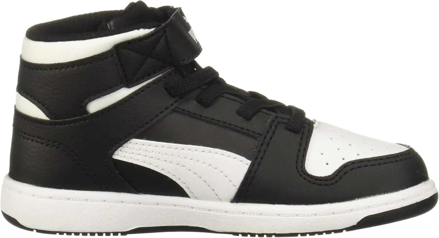 PUMA Unisex-Child Rebound Layup Synthetic Leather Hook and Loop Sneaker