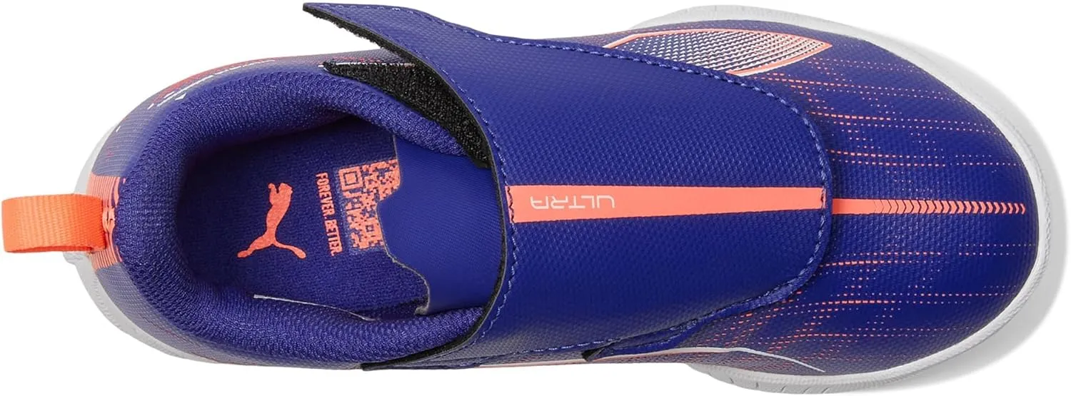 PUMA Unisex-Child Ultra Play Hook and Loop Turf Training Sneaker