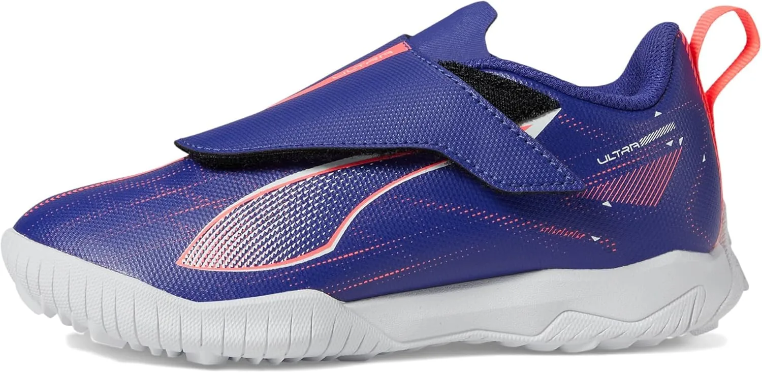 PUMA Unisex-Child Ultra Play Hook and Loop Turf Training Sneaker