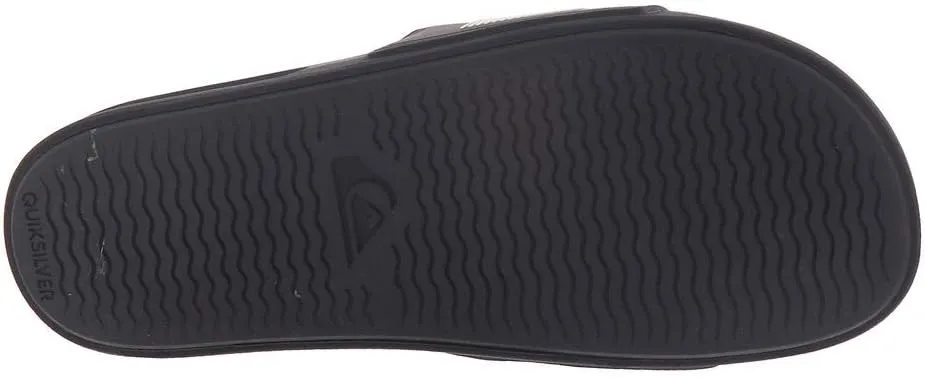 Quiksilver Men's Rivi Wordmark Slide Sandal