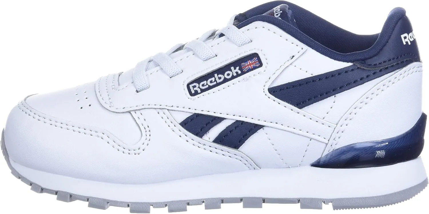 Reebok Unisex-Child Classic Leather Step N Flash Light Up Sneaker