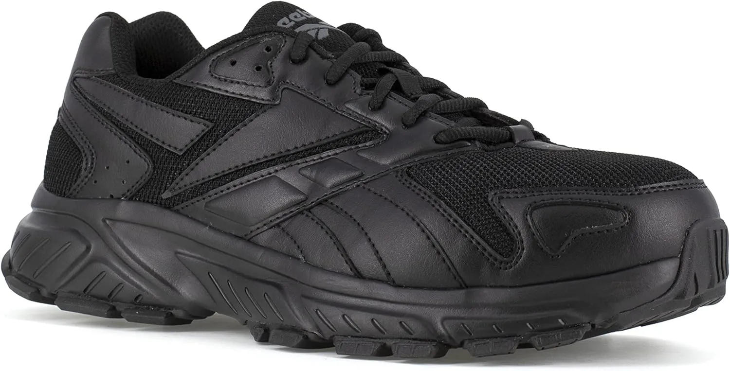 Reebok Work Men's RB3261 Hyperium Work Construction Shoe Black Safety, 15 Wide