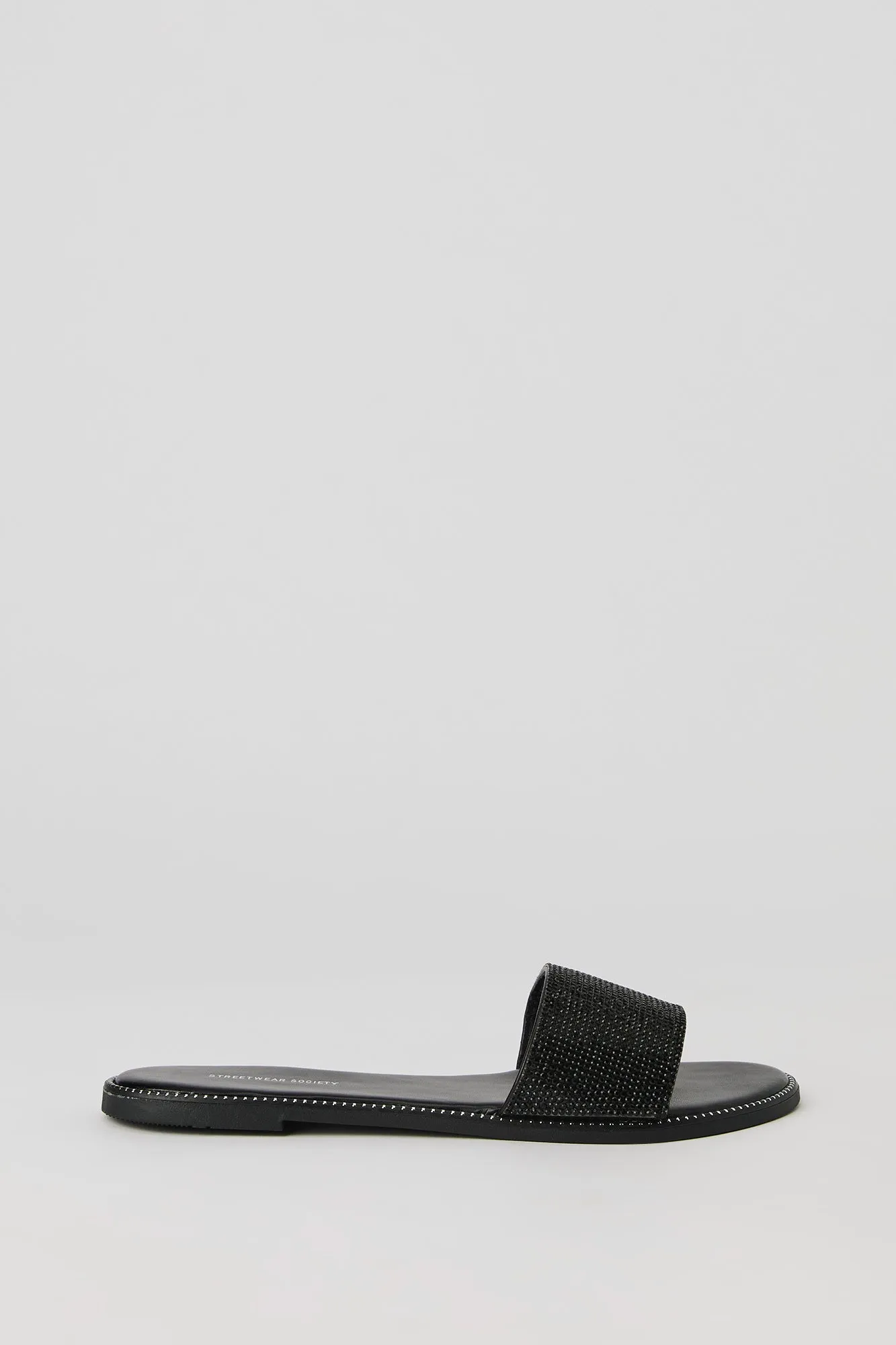 Rhinestone Slide Sandal