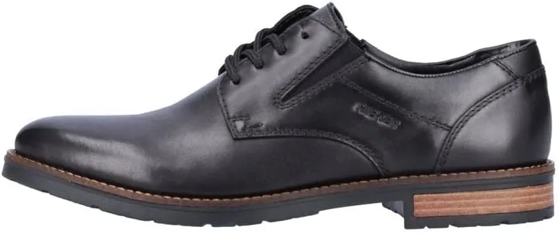 Rieker Men's Derby Lace-up Oxford Flat