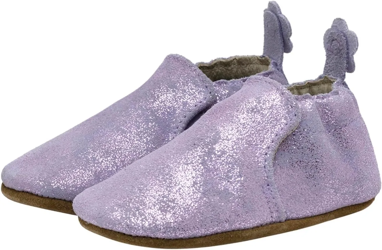 Robeez Baby Girls and Unisex Soft Soles Slip-Resistant Crib Shoes Slippers for Infant and Toddler, 0-24 Months