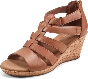 Rockport Women's Briah Gladiator Wedge Sandal
