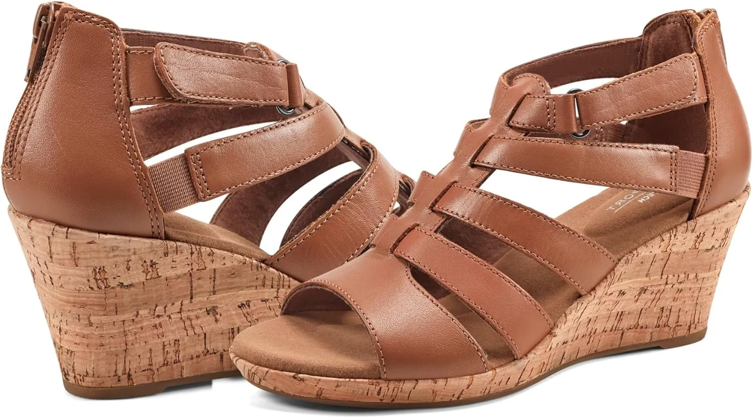 Rockport Women's Briah Gladiator Wedge Sandal