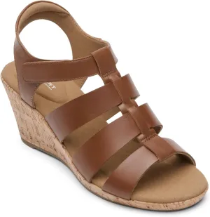Rockport Women's Briah New Gladiator Wedge Sandal