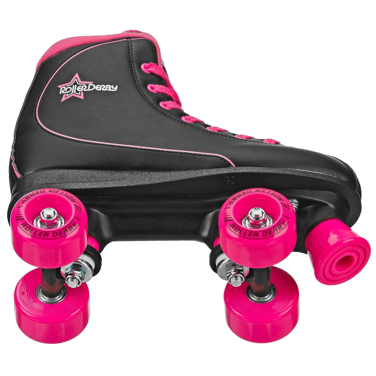 Roller Derby Roller Star 600 Women's Roller Skates - Black/Pink - Size 09