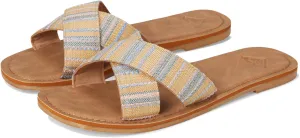 Roxy Women's Andreya Raffia Slide Sandal