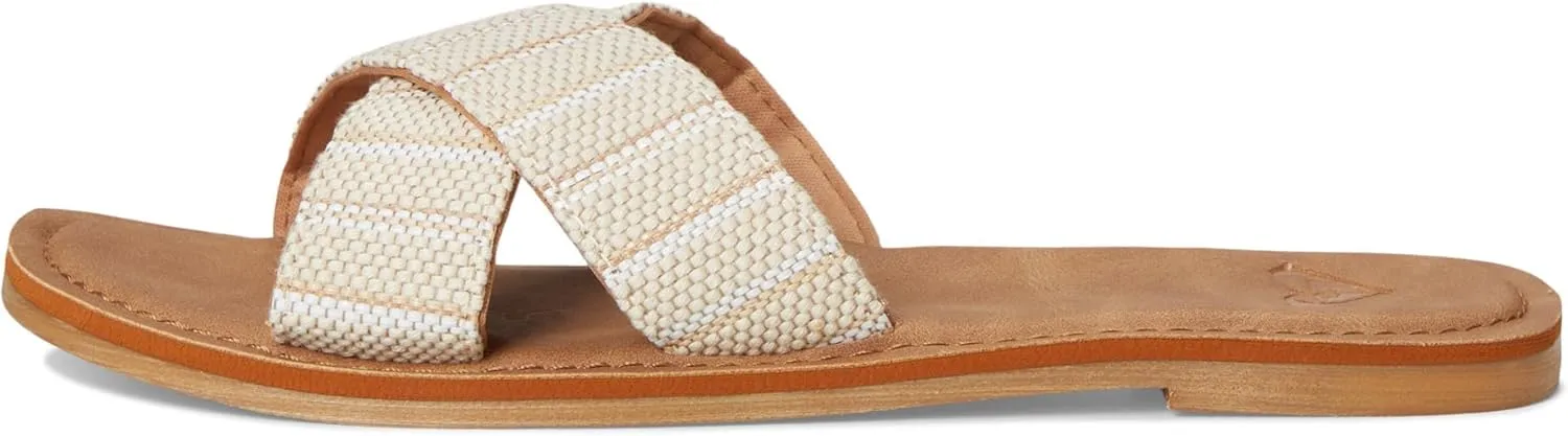 Roxy Women's Andreya Raffia Slide Sandal