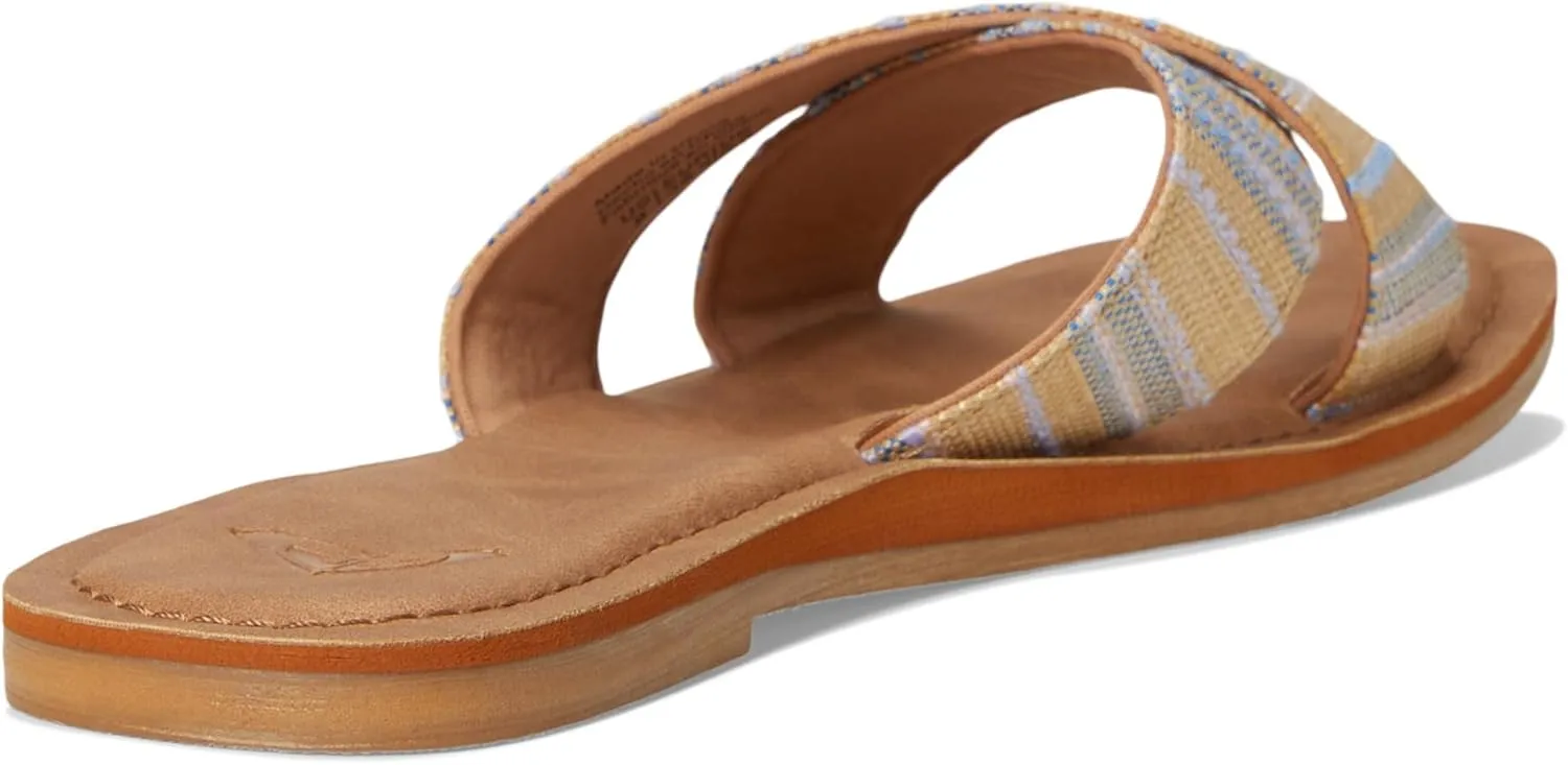 Roxy Women's Andreya Raffia Slide Sandal