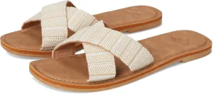 Roxy Women's Andreya Raffia Slide Sandal