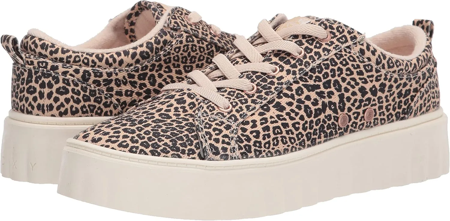 Roxy Women's Sheilahh Slip on Platform Sneaker Shoe