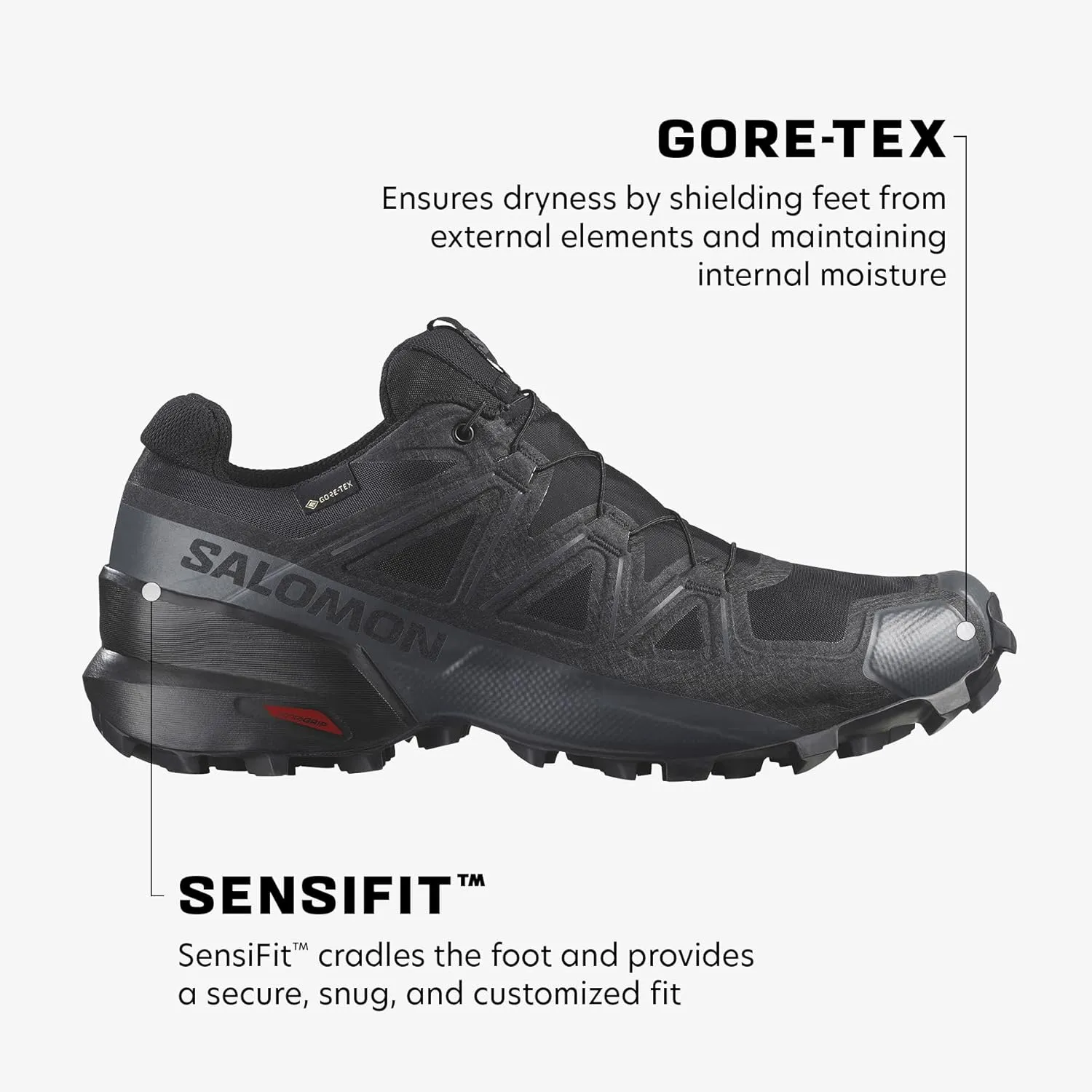 Salomon Men's SPEEDCROSS GORE-TEX Trail Running Shoe