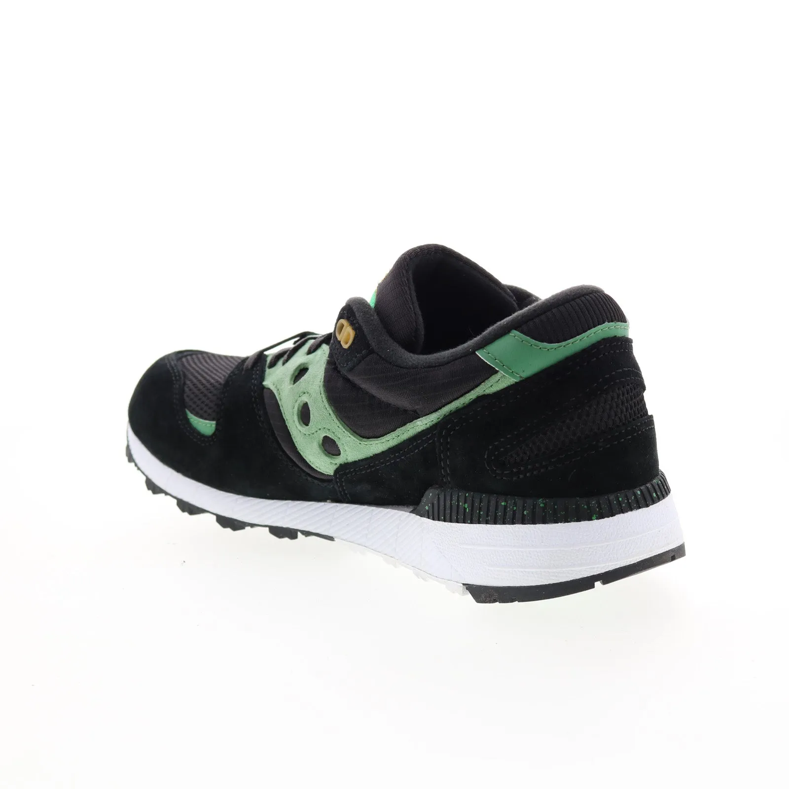 Saucony Azura S70522-1 Mens Black Suede Lace Up Lifestyle Sneakers Shoes