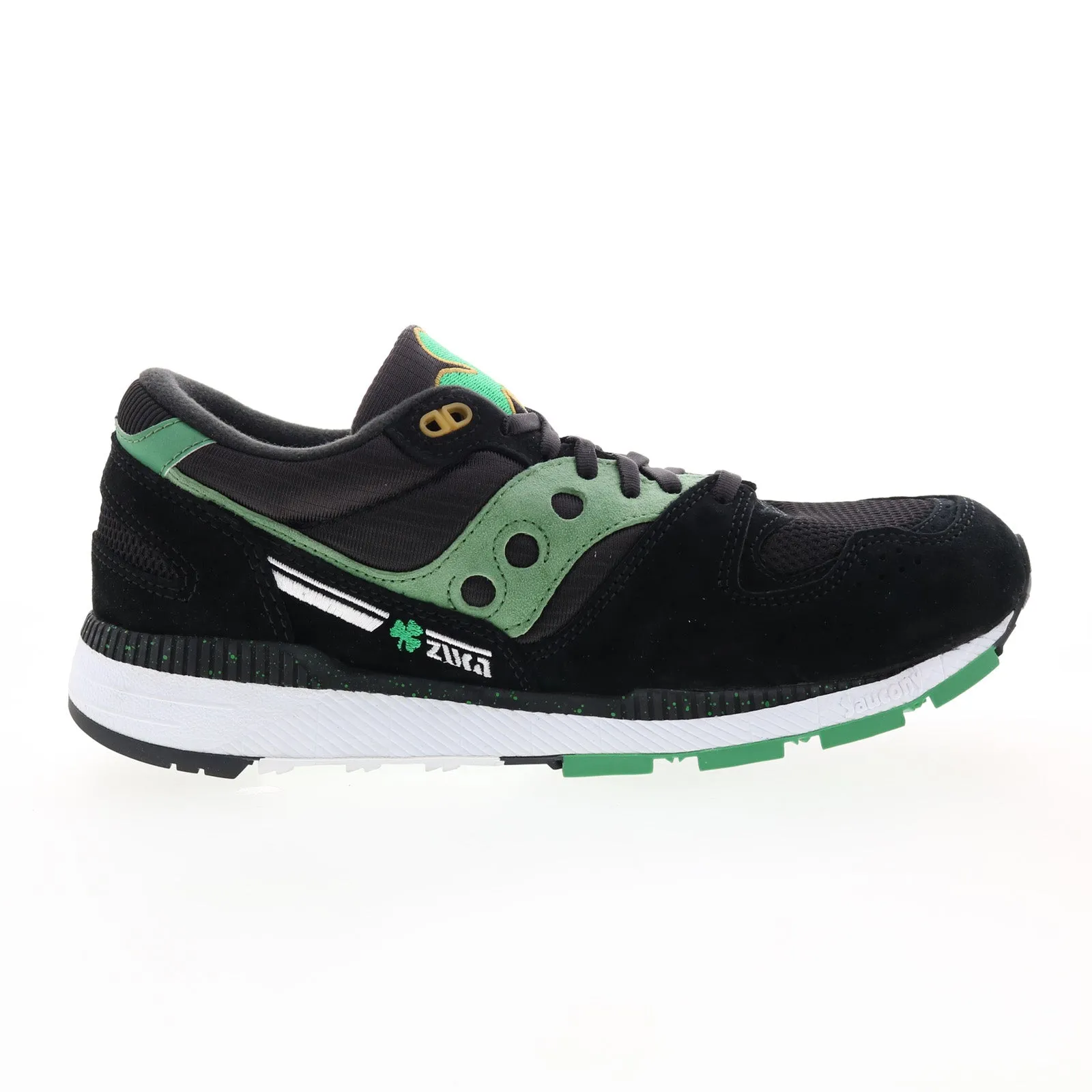 Saucony Azura S70522-1 Mens Black Suede Lace Up Lifestyle Sneakers Shoes