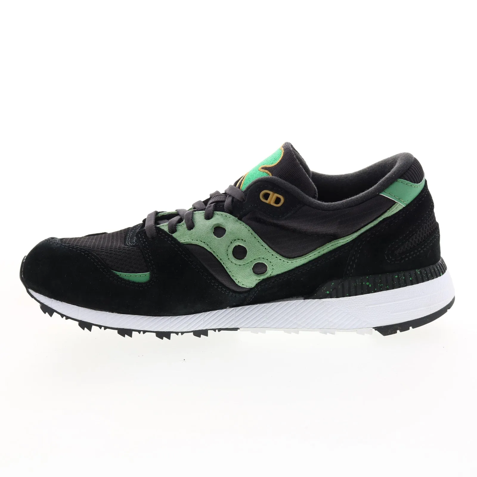Saucony Azura S70522-1 Mens Black Suede Lace Up Lifestyle Sneakers Shoes