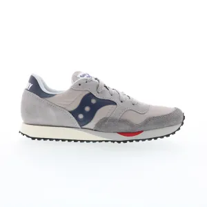 Saucony DXN Trainer S70757-1 Mens Gray Suede Lifestyle Sneakers Shoes