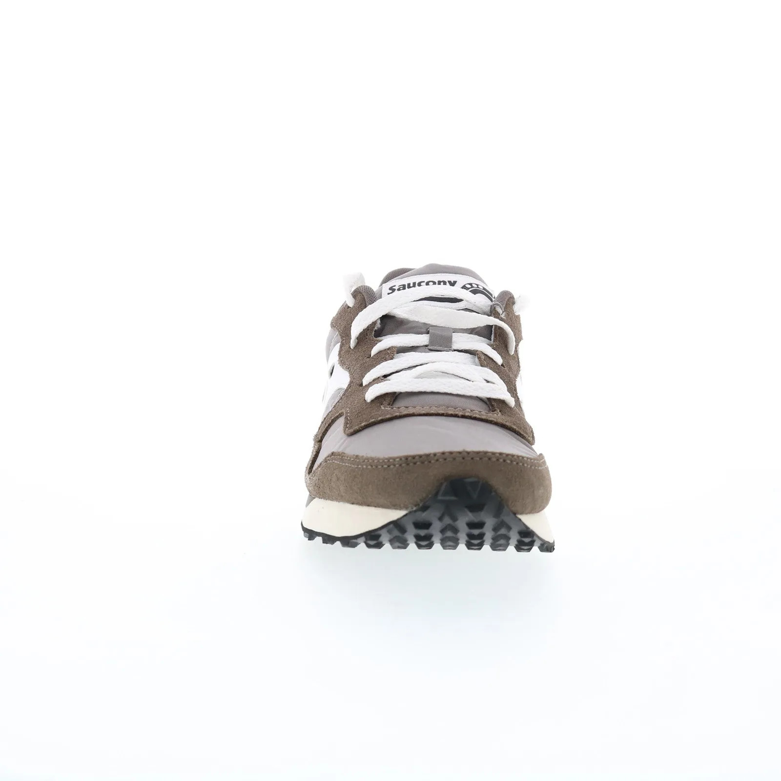 Saucony DXN Trainer S70757-6 Mens Gray Suede Lifestyle Sneakers Shoes