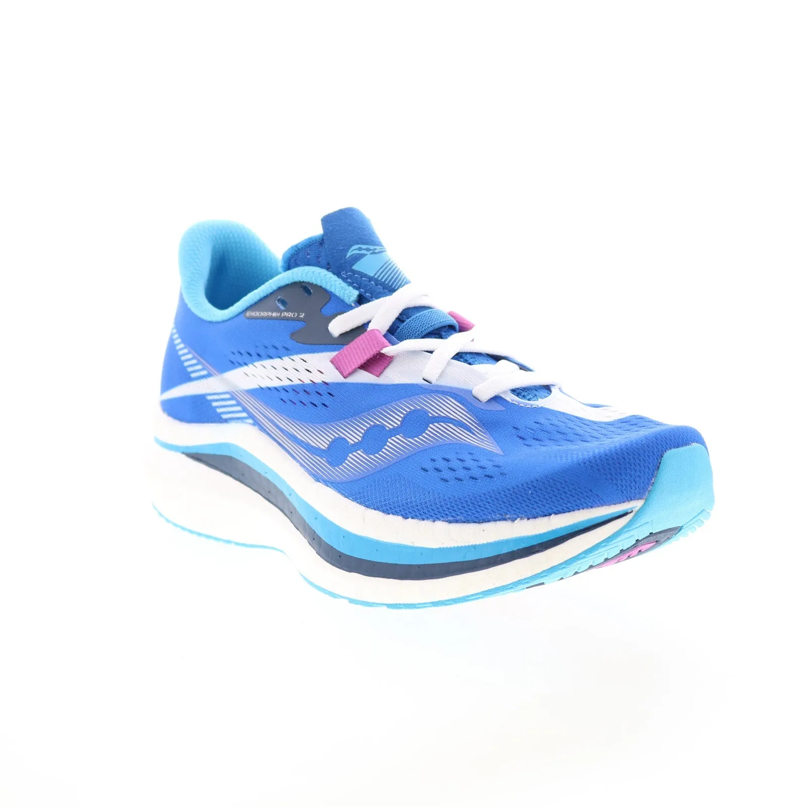 Saucony Endorphin Pro 2 S10687-30 Womens Blue Canvas Athletic Running Shoes