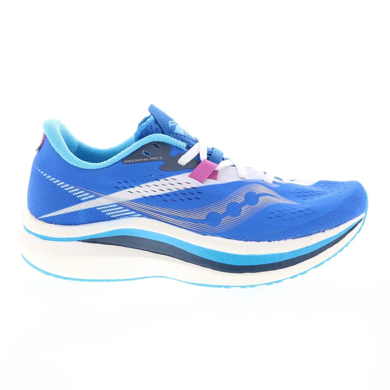 Saucony Endorphin Pro 2 S10687-30 Womens Blue Canvas Athletic Running Shoes