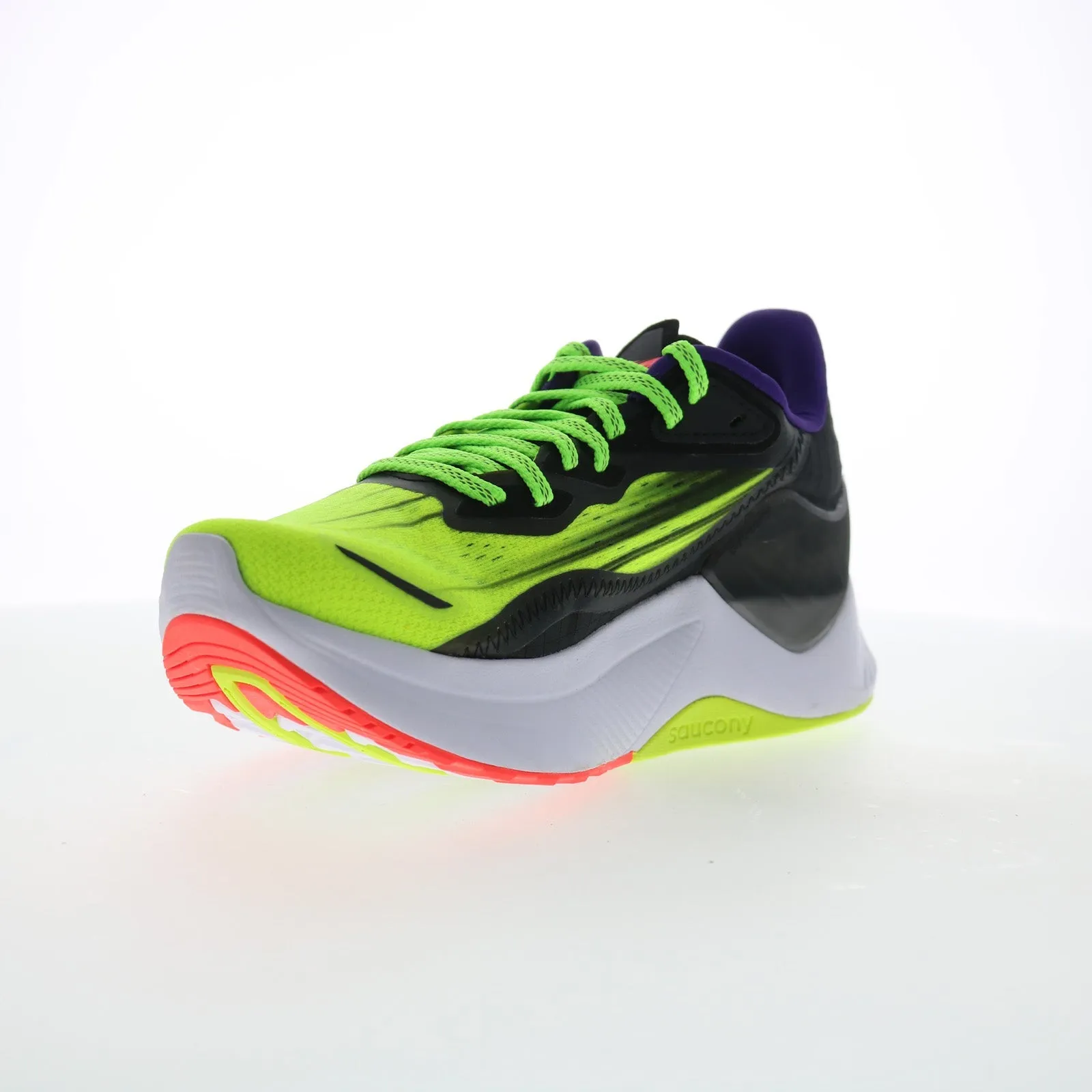 Saucony Endorphin Shift 2 S10689-65 Womens Green Mesh Athletic Running Shoes
