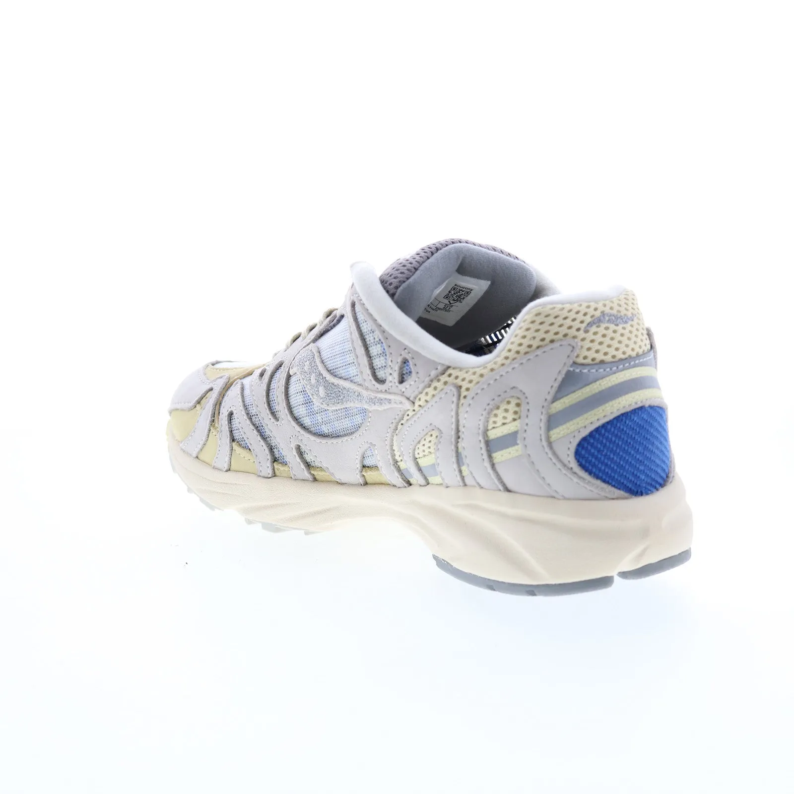 Saucony Grid Azura 2000 S70571-1 Mens Blue Suede Lifestyle Sneakers Shoes