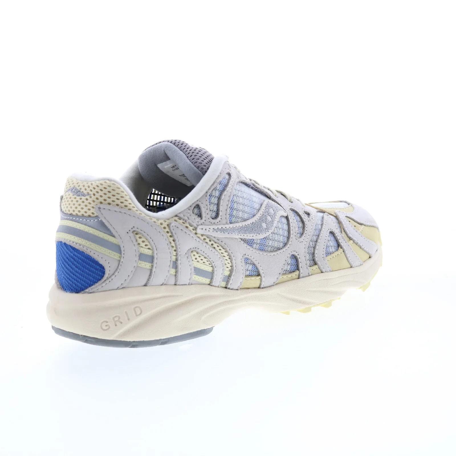 Saucony Grid Azura 2000 S70571-1 Mens Blue Suede Lifestyle Sneakers Shoes